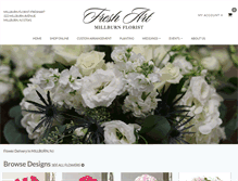 Tablet Screenshot of millburnflorist.com